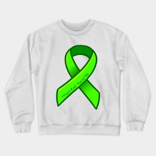 Mental Health Awareness Ribbon Crewneck Sweatshirt